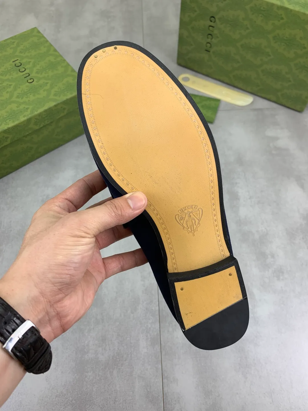 Men's men's shoes 💰P540 [New style] Water dyed cowhide 💰💎💎💎 [Gucci] Gucci high-end men's formal business leather shoes, original order 1:1! Original imported high-end washed calfskin, original metal buckle, imported first-layer cowhide lining for feet, original outsole, men's shoe size: 38-45, multiple colors available